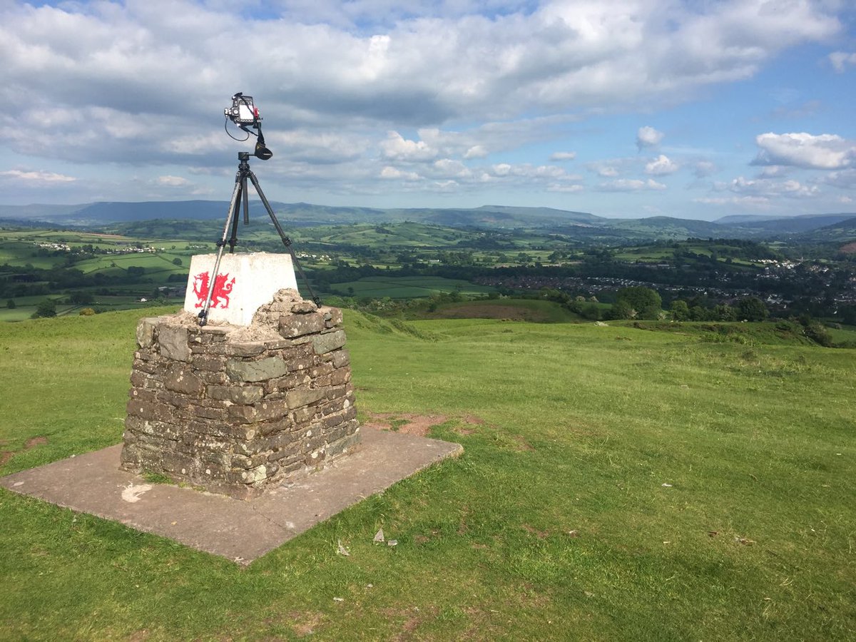 4piproductions's tweet photo. Great weekend shoot at Pen y Crug, an old ironage hillfort, for Brecknock Museum. #filming #gigapixel #weekend #brecon #breconbeacons #Wales #landscape #panorama #photography https://t.co/YJ2561tJqN