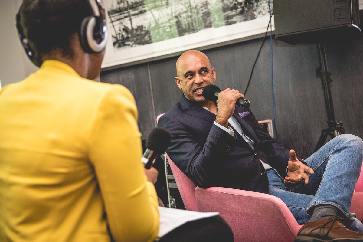 The <a href="/kayafm95dot9/">Kaya959</a> team brought their contagious #energy and did a live broadcast from the #FASHIONTech™ Africa Conference. <a href="/BridgetMasinga/">Bridget Masinga</a>, host of The B-Side, chats to <a href="/selvin_govender/">Selvin Govender</a> - the Marketing Director for <a href="/MercedesBenz_SA/">Mercedes-Benz South Africa</a>! 👇