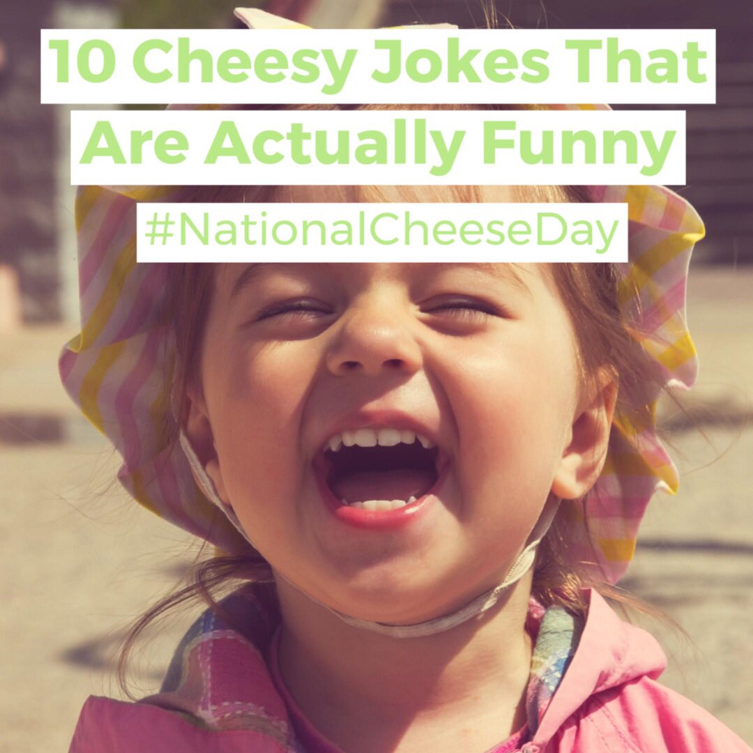 cfminsuranceinc's tweet photo. #NationalCheeseDay calls for cheesy jokes, right? So here are 10 you can LOL at starting...now! 🧀😂#yourewelcome #laughsahead #WeMakeInsuranceFun https://t.co/w2CDfvWpTJ https://t.co/5DQbdqk0ys