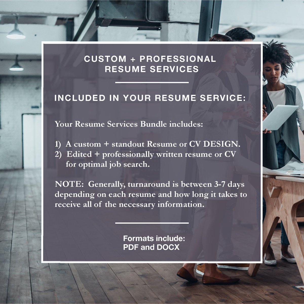 larissasudom's tweet photo. Need a professional resume? One that will standout from all the rest? Visit us @ our shop for more information https://t.co/fuuvWbujGr #resume #resumes #resumeWriting #resumeServices #resumeEditing #resumeBundle #resumeBuilding #MondayMotivation #resumeDesign #theArtofResume #CV https://t.co/2emguC7Bwo