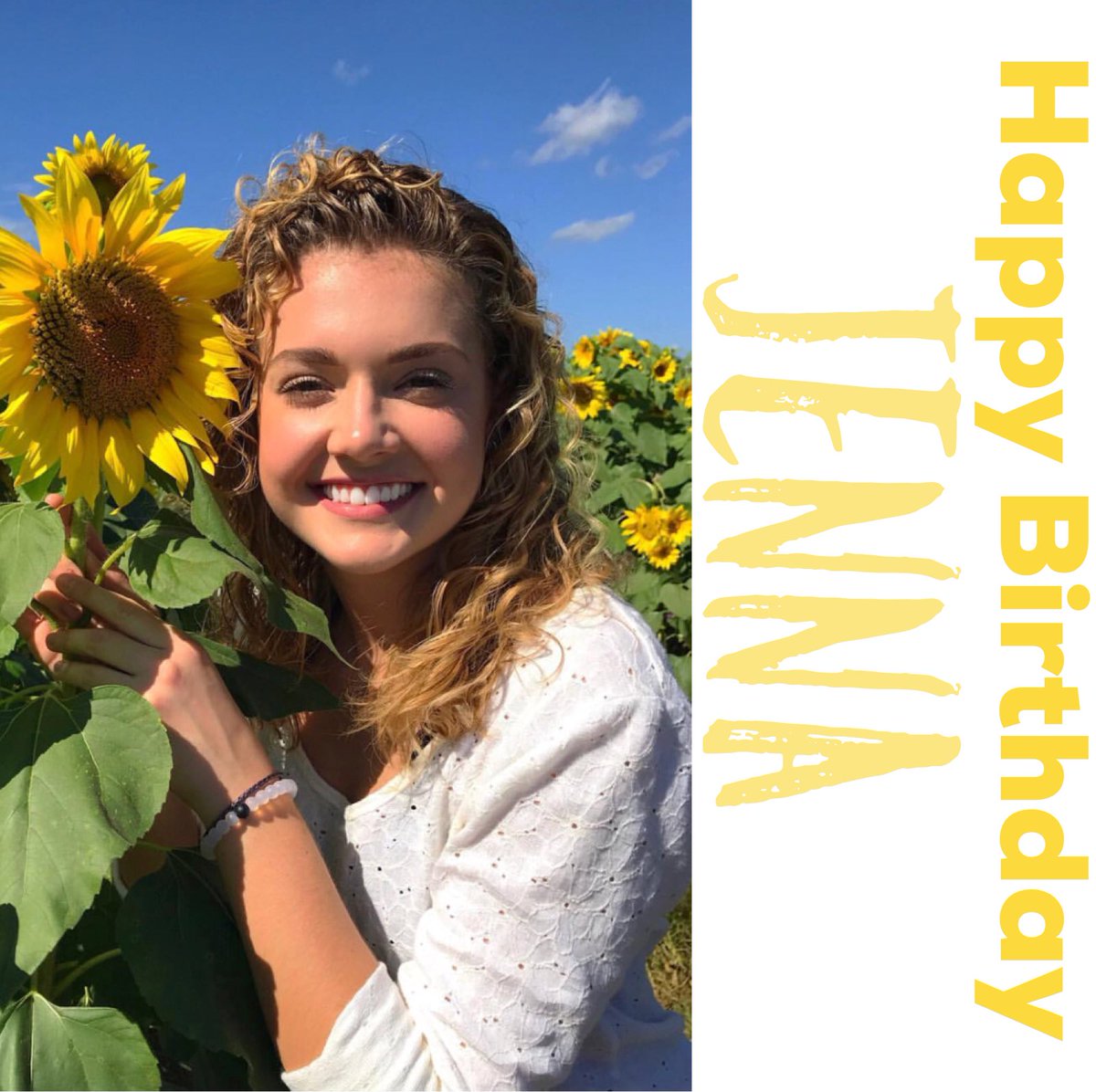 UMWDanceTeam's tweet photo. The UMW Dance Team would like to wish a very happy birthday to one of our wonderful new co-captains, Jenna! We love the enthusiasm and positive energy that you bring to our team, and we hope you have a fantastic birthday! 🎉💙 https://t.co/yQLM1qZP4f