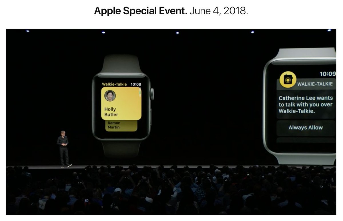 DigitalTrends's tweet photo. The first @Apple Walkie-Talkie commercial better feature @Migos. "Walkie like I talkie." 

Watch #WWDC18 live: https://t.co/KkiuwmGrFt https://t.co/dcGWa8greA