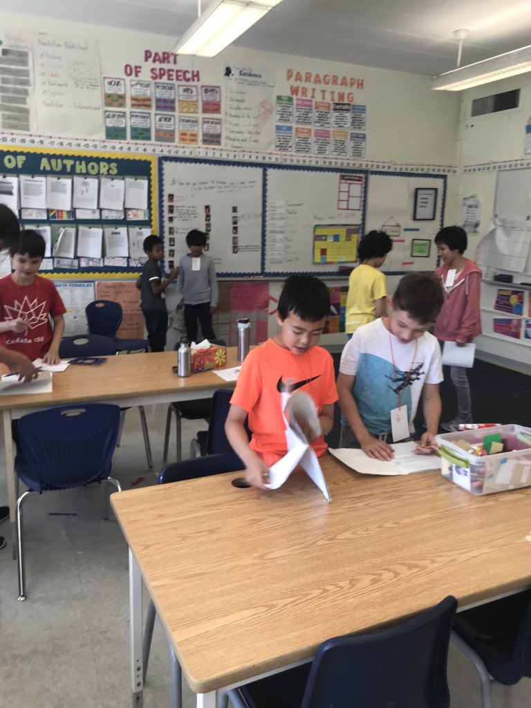 MsAyala_tdsb's tweet photo. Ss @FairbankPS learned how to multiply #fractions with Monster Music Mashup. Ss got a necklace with a #properfraction, when the 🎶 played the Ss danced around the class, when the 🎶 stopped Ss found a partner to solve the multiplication fraction Q #makingmathfun #MathPartners https://t.co/NymqZfGW0Y