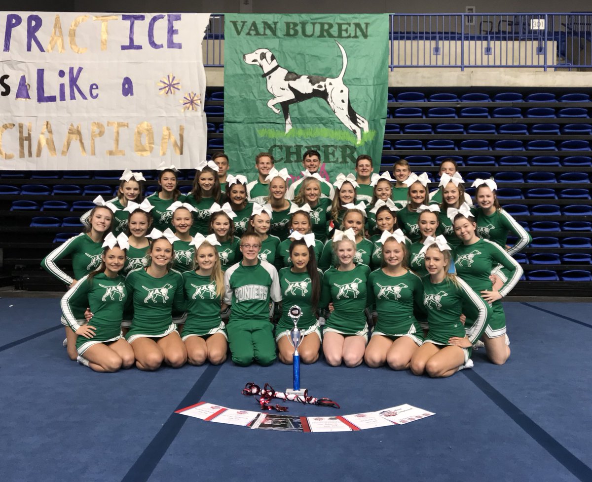 PointerCheer's tweet image. What an awesome week! 1st Place in The Jam, Bid to NCA Nationals, Spirit Stick Award, full squad All-American Nominations, Top All-American Luke Workman, Callie Pixley won the Leadership Award, Most Improved for our boys, and 6 Seniors asked to tryout for NCA Staff! #VBHSCheer