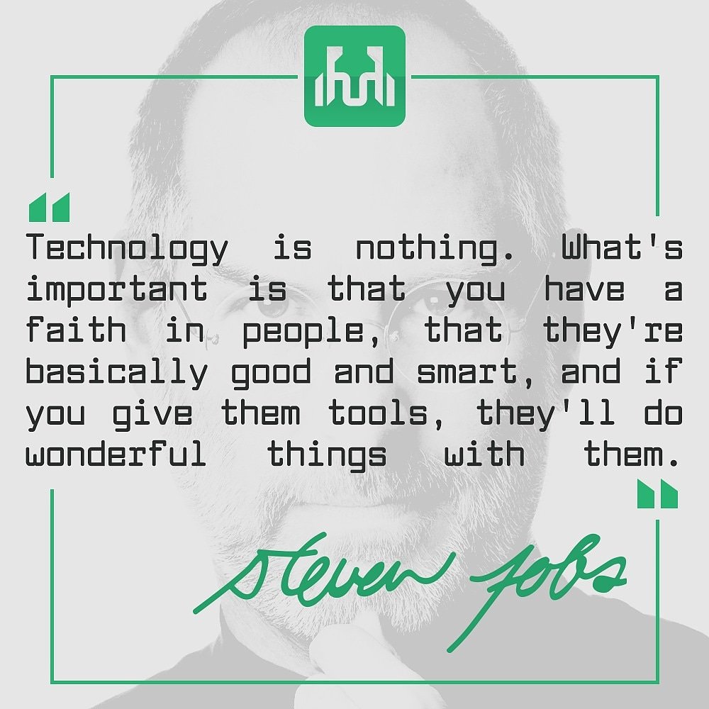 CandyLabTweets's tweet image. ☄ #MondayMotivation is from the incomparable Steve Jobs who taught us that we should have faith in people &amp;amp; tech because combined amazing can happen! 💡 Today’s technology is #ARFuse but tomorrow’s wonderful is entirely up to you! 🤹

Join the movement @ goo.gl/BMPH65