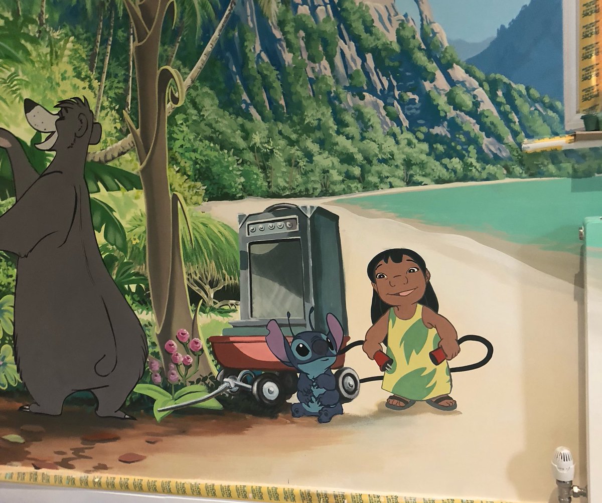 BiancaAustin90's tweet image. “The bare necessities of life will come to you” #muralprogress