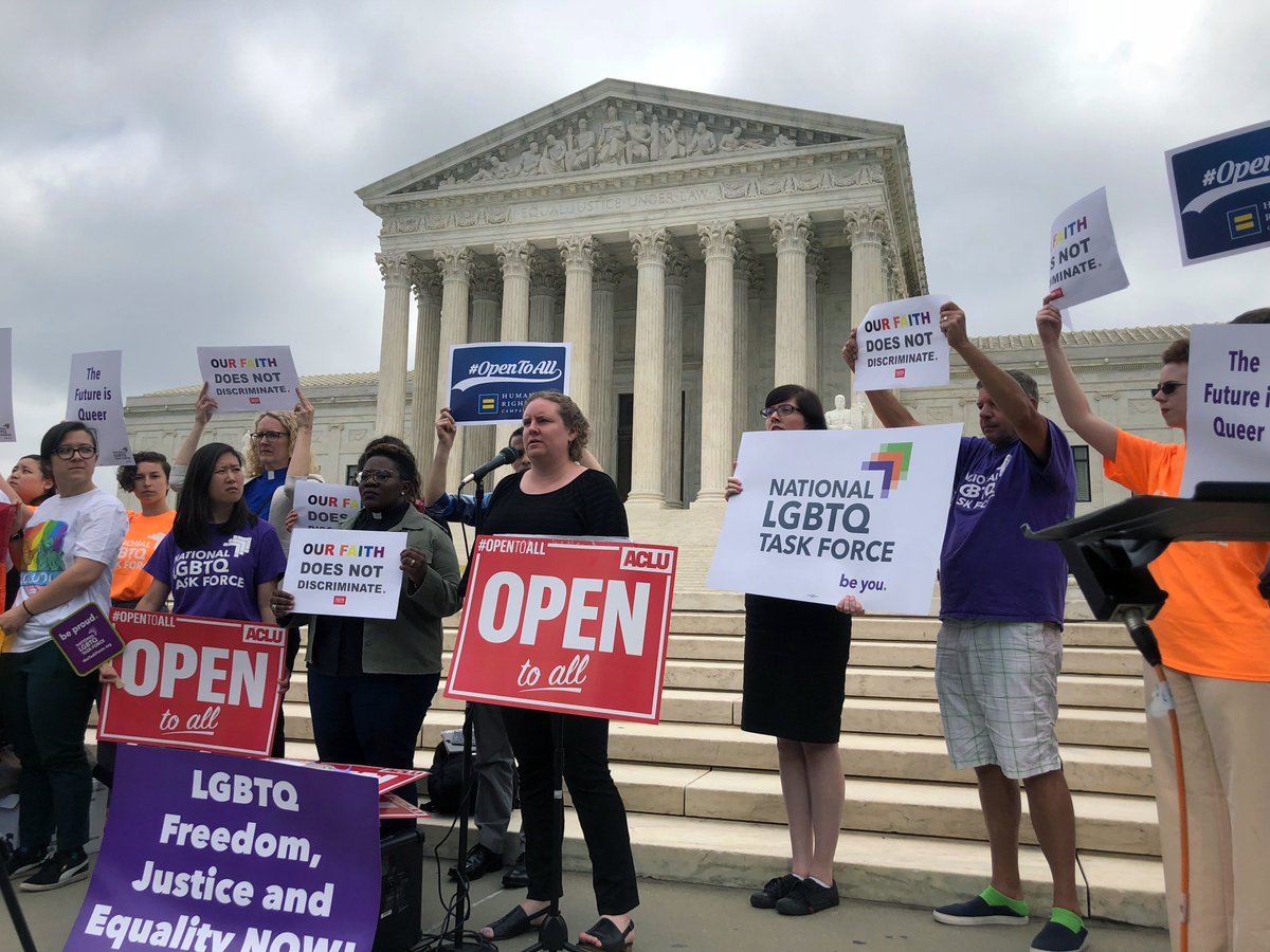 HRC and others at SCOTUS
