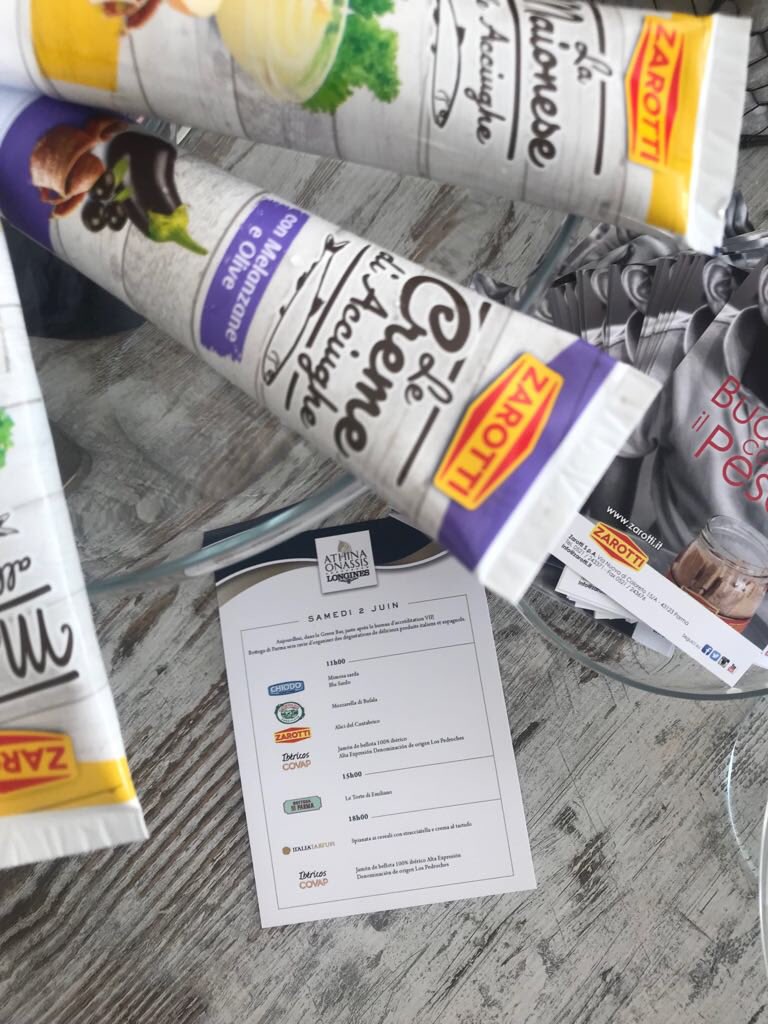 La Linea Maionese e Creme di Acciughe ospiti del LONGINES AOHS #QuelliDelleAlici #Spremiiltuocarattere #Lecremedizarotti #athinaonassishorseshow