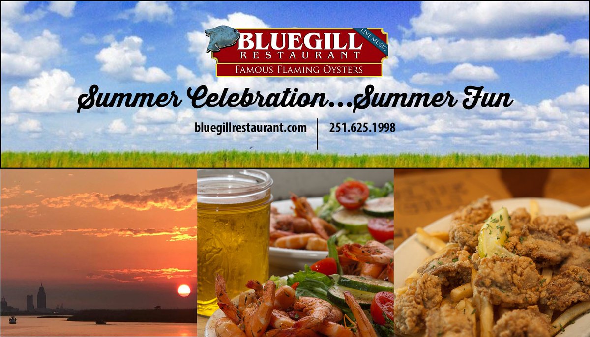 FlamingOysters's tweet image. This Wk at the BLUEGILL make plans to join us celebrate summer on the Delta: 
6/5  Jamie Adamson
6/6 Matt Neese
6/7 Adam Holt Duo 
6/8  Lee Yankie; Bust 
6/9 Stephen Sylvester; Matt Neese Trio
6/10 Sergio Rangel; Yeah Probably (cvr after 5:30pm)