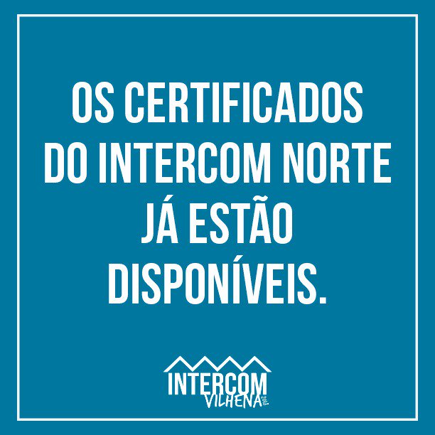 IntercomAm's tweet photo. oi galera, os certificados já estão disponíveis, então pode entrar no site do Intercom e acessar com teu email e senha https://t.co/MFuMa5lNCY