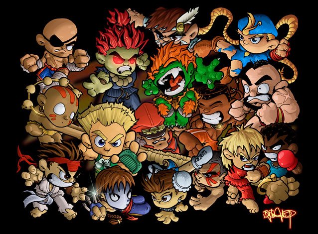 Chibi Vega Street Fighter 2 👉Follow: @gonzzoman