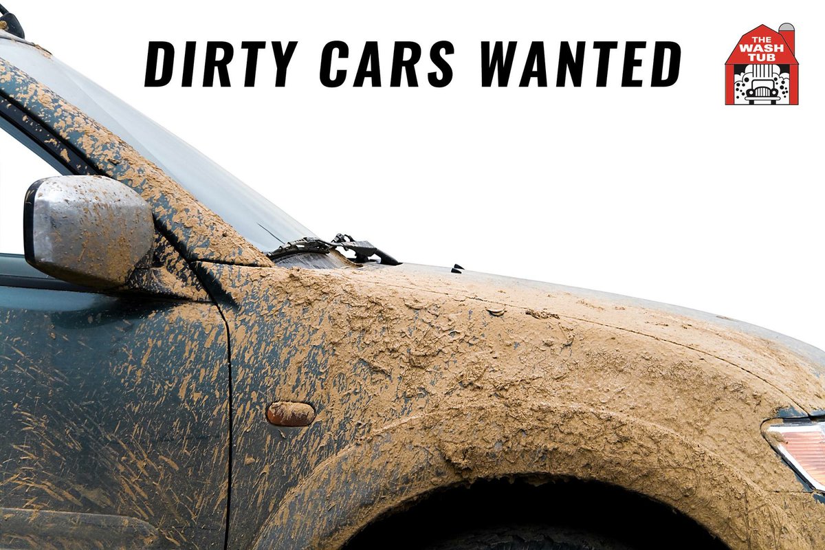 The Wash Tub On Twitter Dirty Cars Wanted Bring Your Car