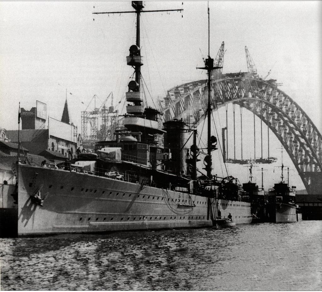 This is What Sydney Harbour Bridge Looked Like  in 1930 