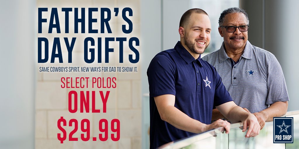 CowboysProShop's tweet image. Nothing shows dad he’s a ✭ in your playbook more than a #CowboysNation gift for #FathersDay.

SHOP $29.99 polos &amp;amp; other gifts NOW: dcps.co/gifts4e5a0