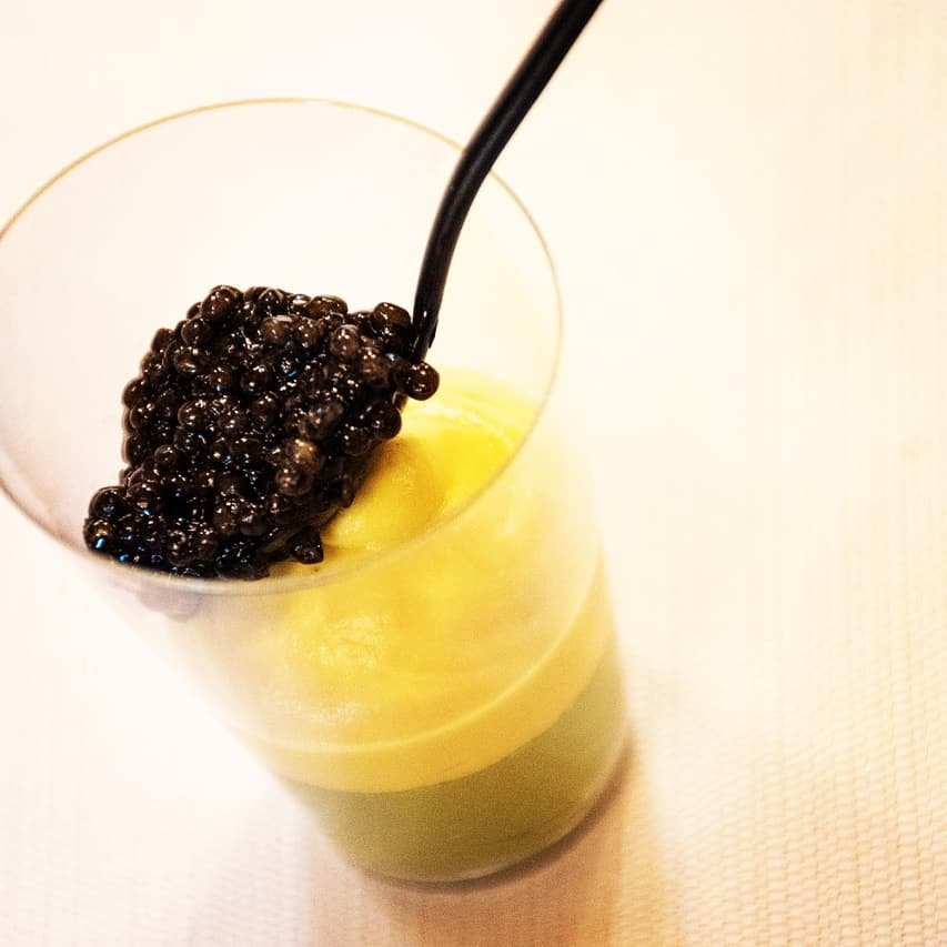 From sixth years the best italian caviar is our official sponsor #ArsItalicaCaviar #SalottidelGusto #caviar #caviale #madeinitaly #parcodelticino #food #foodlover #foodblogger #foodbloggers #foodnetworkstar