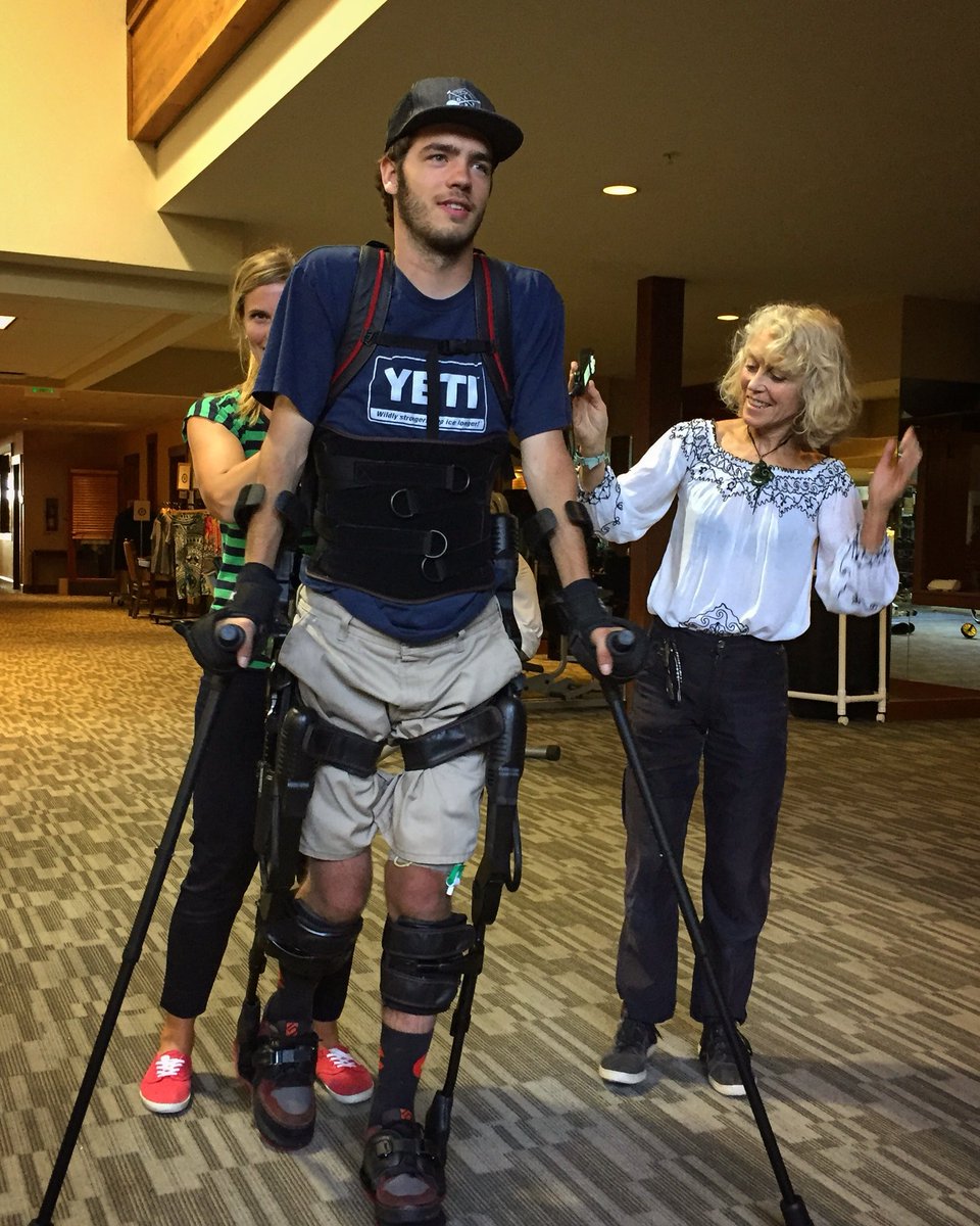 bridgingbionics's tweet photo. Tim Burr is back in town! We are excited to have you back! We’ll see you this week!
#live #love #bridgemobility #innovation #rehabilitation #walkagain #walk #onestepatatime #wheelchair #physicaltherapy #stand #neurorehabilitation #exoskeleton #movingasone #move #hope https://t.co/m1Yh0SW2uS