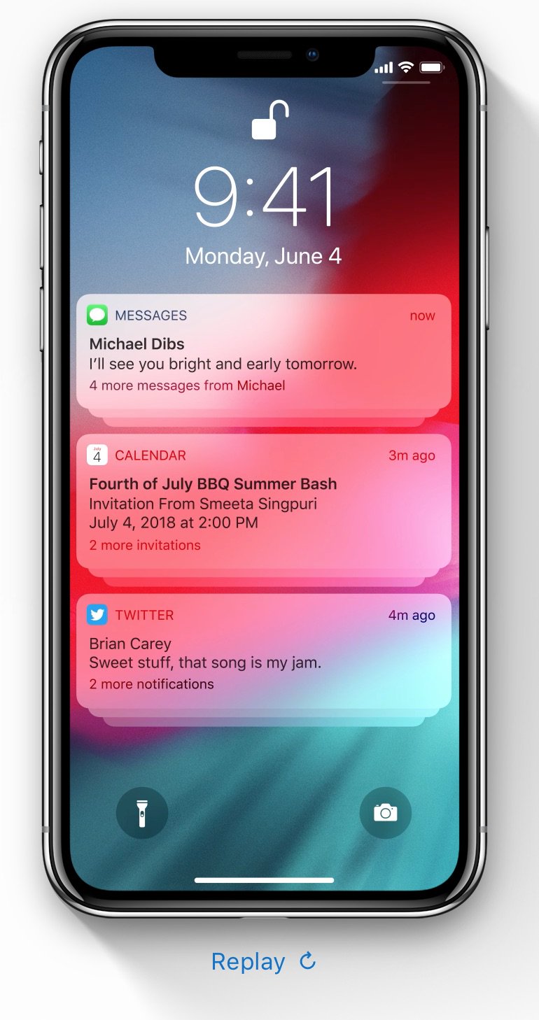 Ryan Jones Grouped Notifications View Is Really Pretty Zero Function Though So Let S See How It Looks Expanded Wtf It S Not Grouped At All Shit I M Not Even Sure What