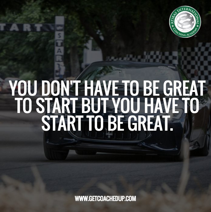 GetCoachedUpNow's tweet image. All you have to do is get started. Stop thinking so much and take action today! 

Become a Board Certified Coach in just 4 weeks. Our next 4 week session begins June 5th, 2018.

Go to getcoachedup.com. Enter company id. Leave the rest to us!