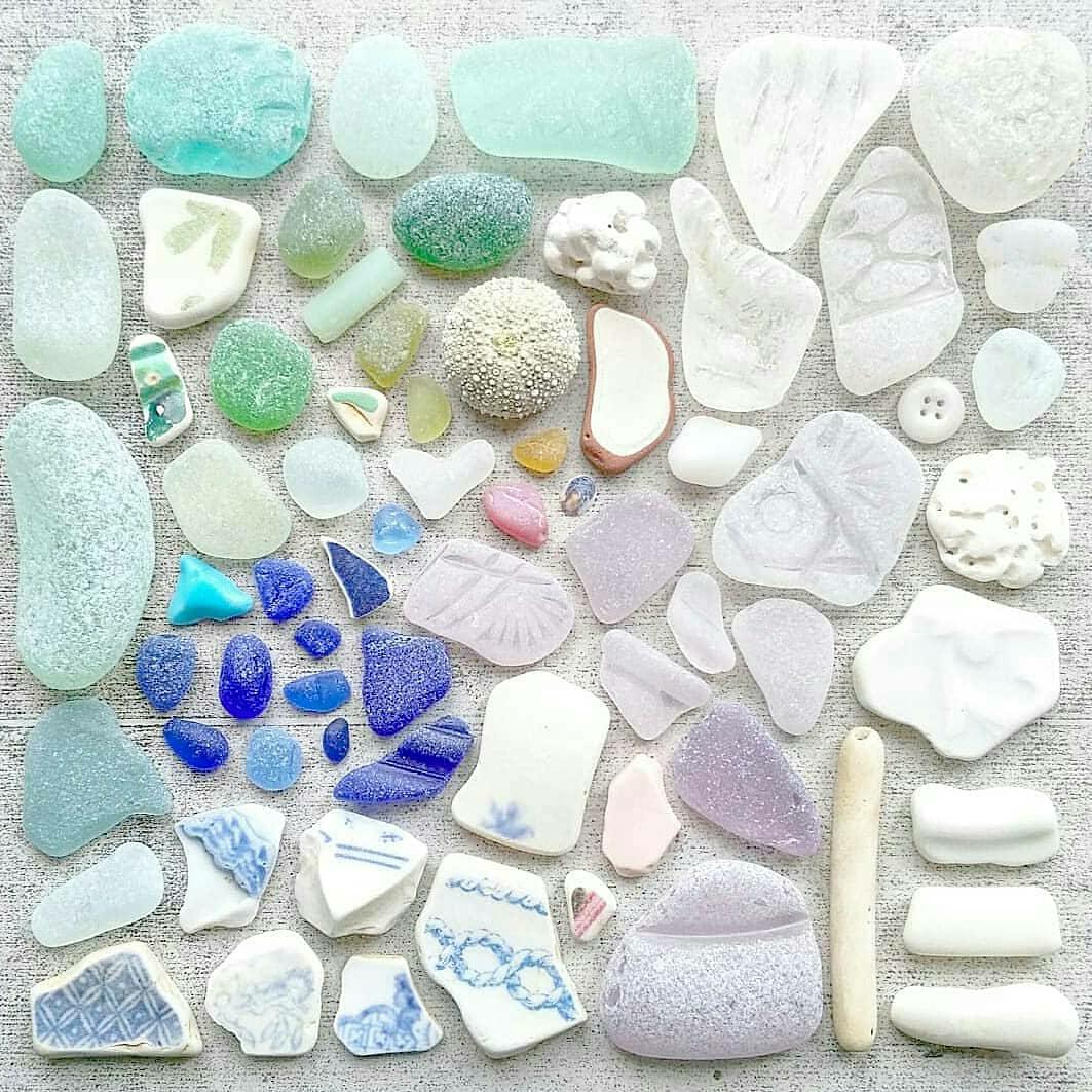 RedIslandPEI's tweet photo. Recent favs 🍇🍃🌸 #seaglass #newfoundland #pei https://t.co/RwBd9atTSD
