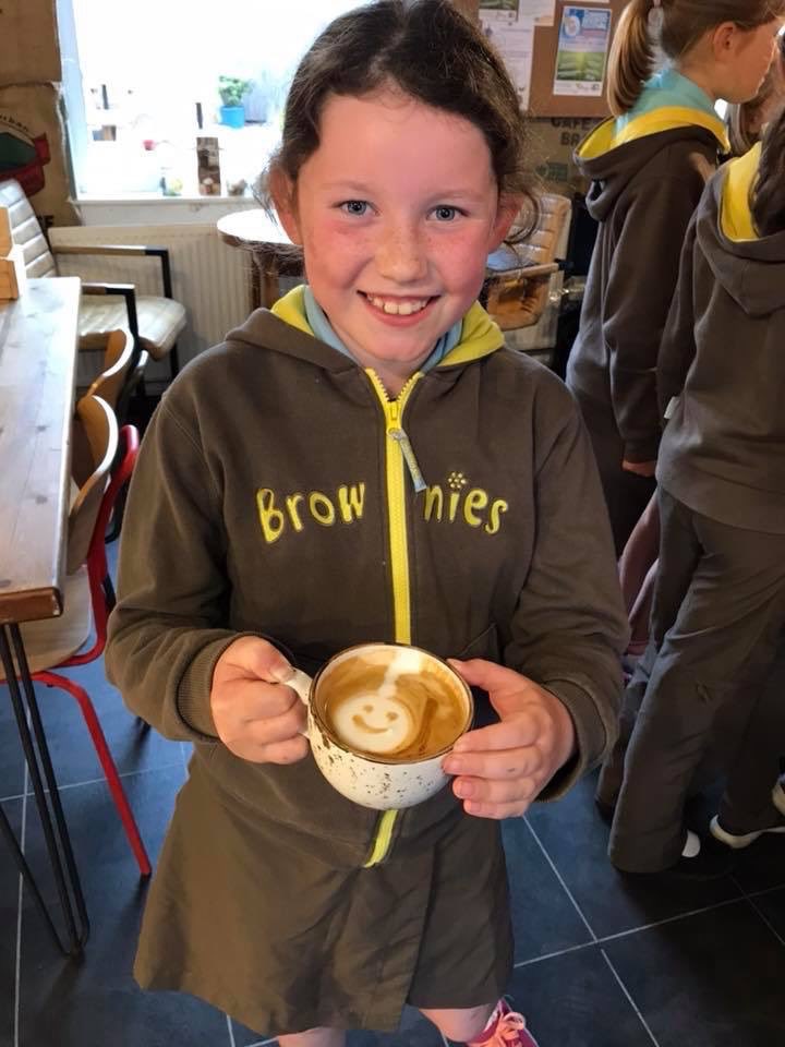LauraLolElliott's tweet photo. Thanks @cielouk for hosting 1st Garforth Brownies this evening #besthotchocolateever https://t.co/yFwoHAtig0