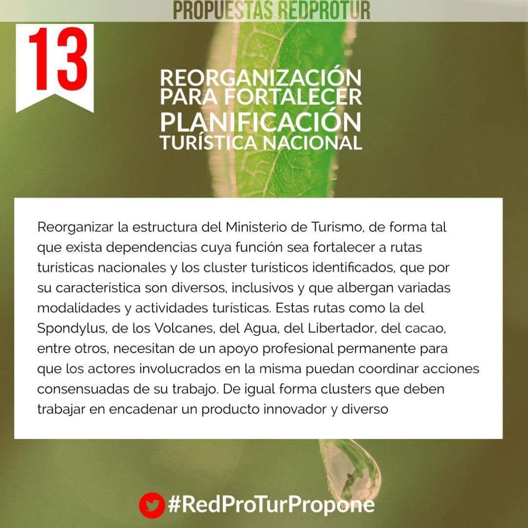 stefymel's tweet photo. #RedProTurPropone
Sin Planificación turística no existe turismo sostenible.
@TurismoEc https://t.co/P1fXvaltwc