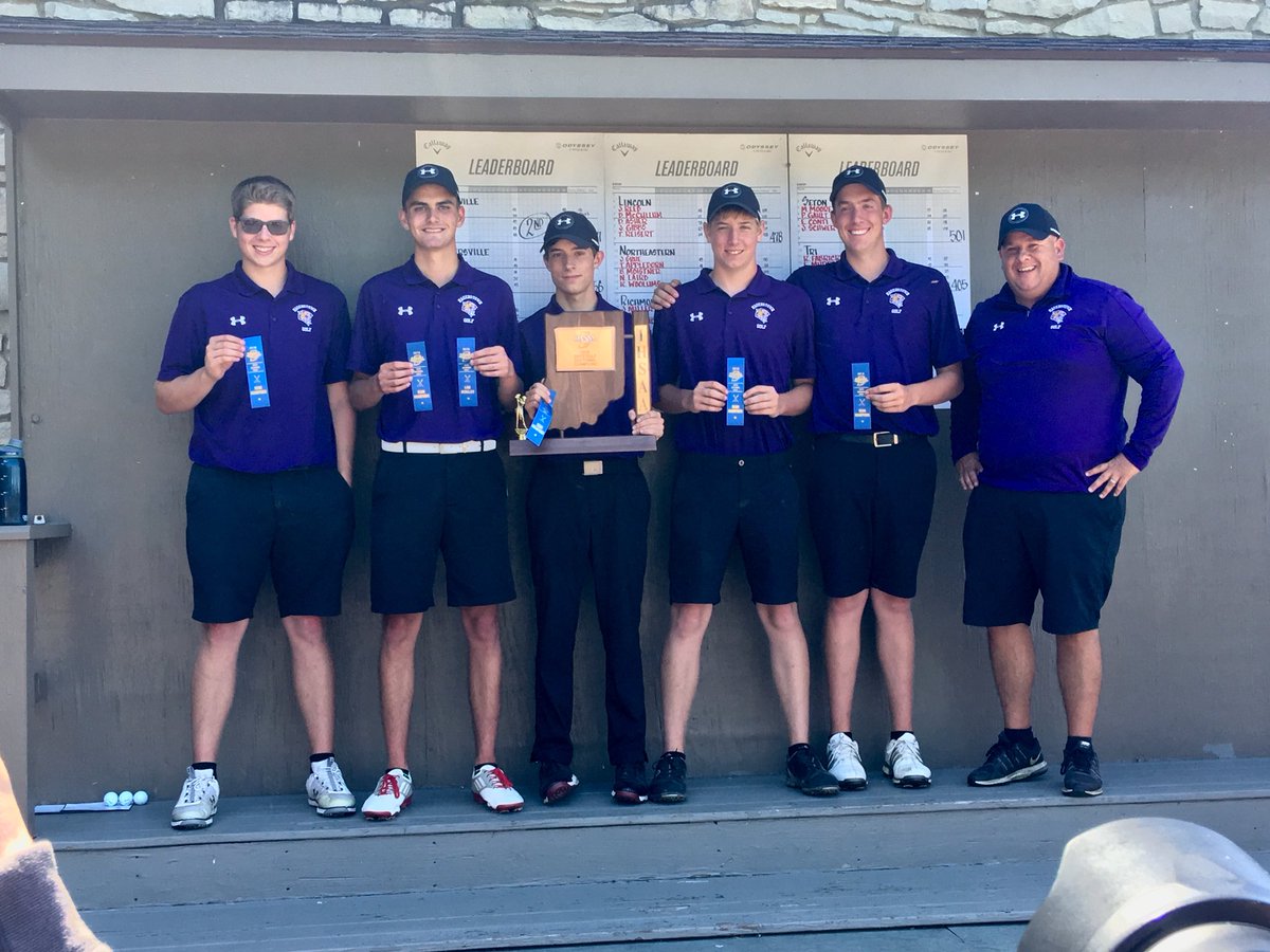 HtownTigerGolf's tweet photo. Sectional 18 champions! First sectional title since 1969....Tiger Golf
4 straight Regional Appearances
@HTownAthletics @indianahsgolf https://t.co/X4io9Q3tGP