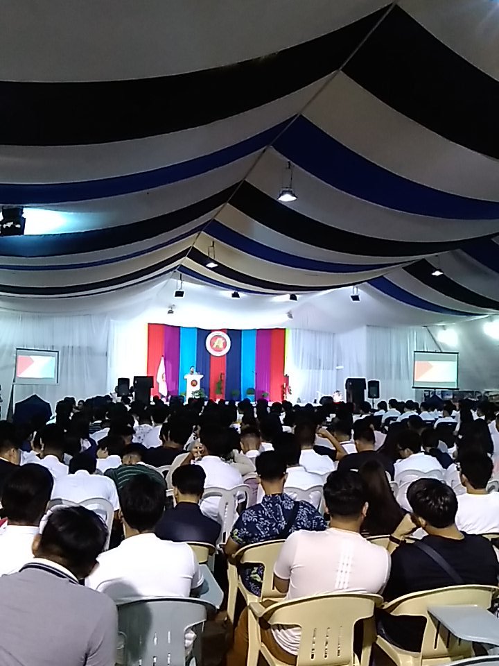 ALIAC_1984's tweet image. How's your first week in ALIAC so far? Student Orientation on going.
#FirstDayHigh #ALIAC35th #MayPasok