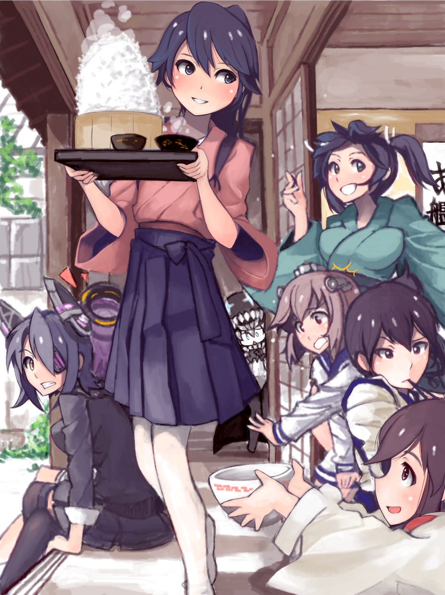 Kaz Twitterissa 艦これ画像 艦これ 鳳翔 蒼龍 天龍 雪風 加賀 赤城 空母ヲ級