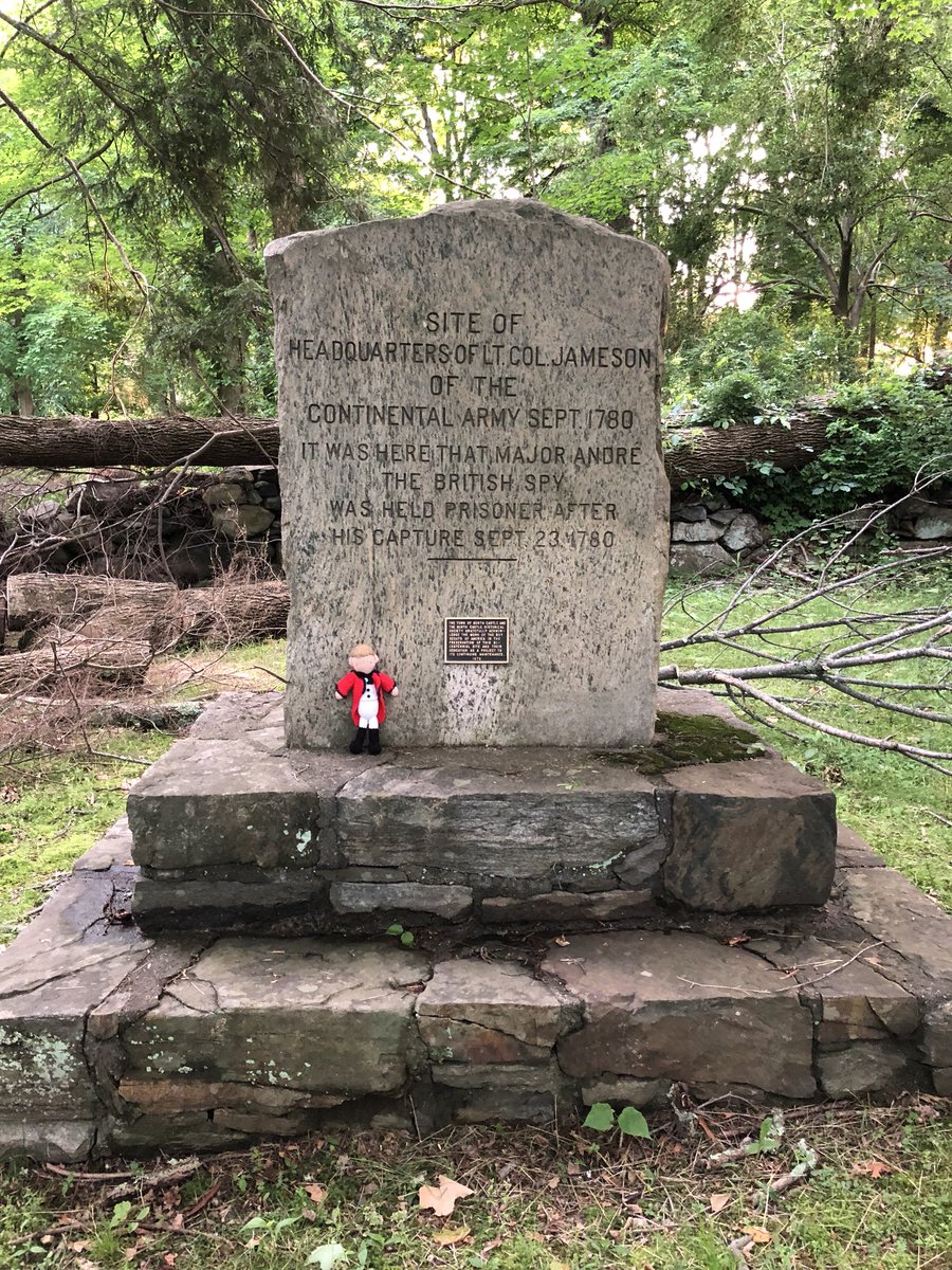 JohnAndreDoll's tweet photo. #JohnAndre #JohnAndreTravels #AndreAdventure2018 #RevWar #TURNamc #MajorJohnAndre ❤️ https://t.co/R84VQBxfgH