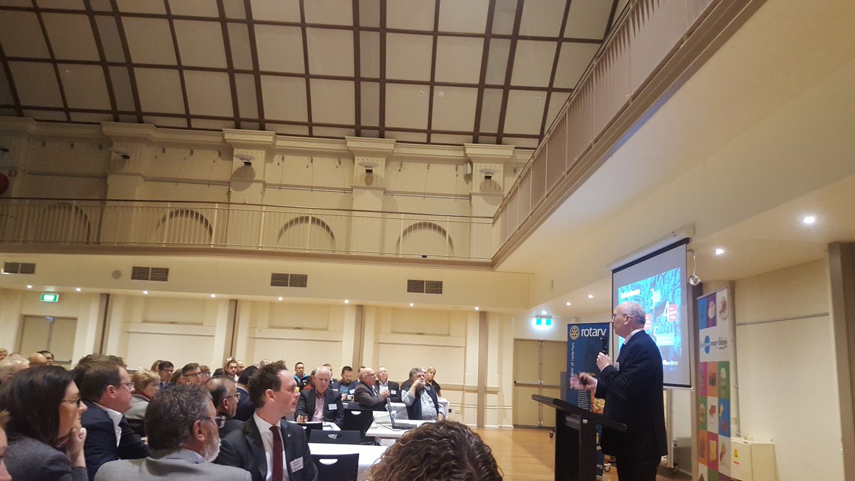 UnleyBB's tweet photo. A sell out event at today's @UnleyBB with guest speaker @DavidPisoniMP , a great event! @UnleyCouncil @eastsidebec @Rotary https://t.co/uyMwka5s7c