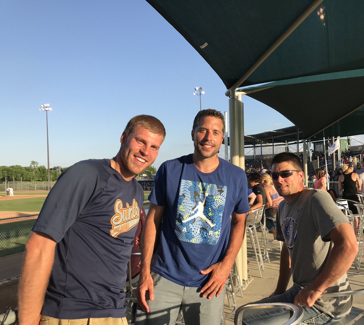 lspanierbbe's tweet photo. BBE staff enjoying the kickoff to summer @WillmarStingers #greatnightforbaseball @BBEschools https://t.co/6WzIYv84xD