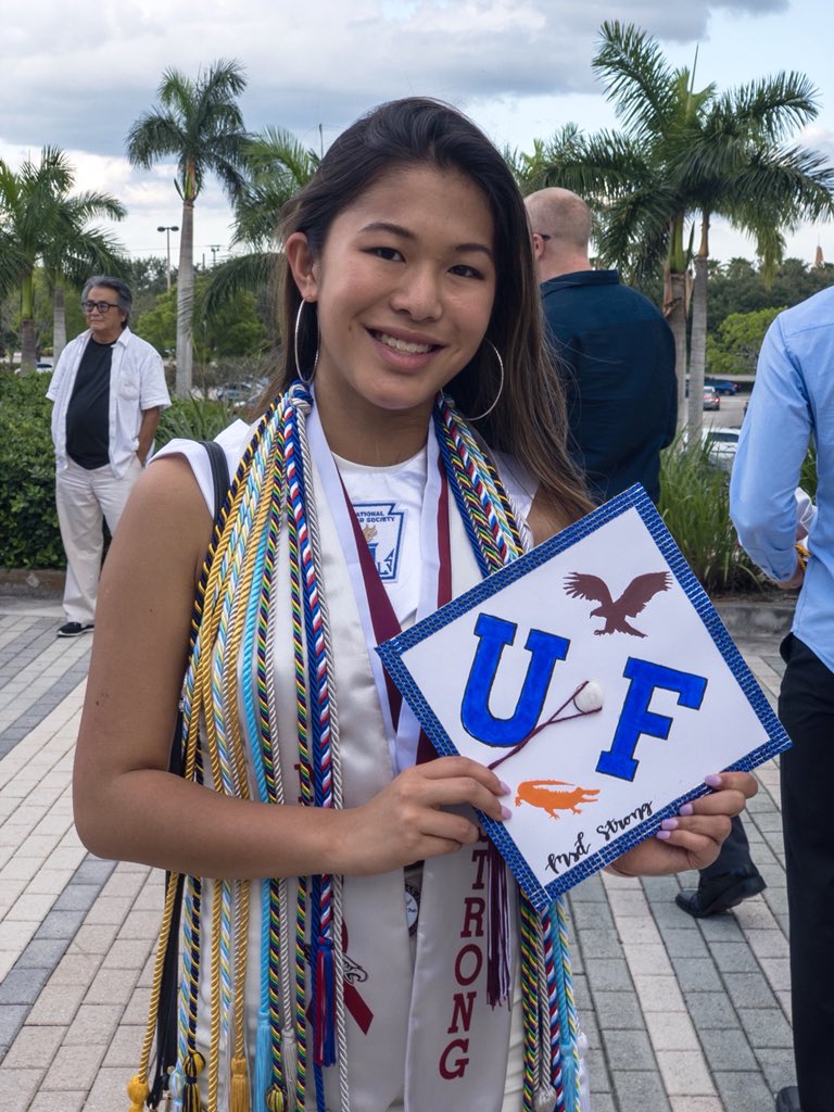 suzannaraye's tweet photo. Incredibly proud of my MSD Class of 2018. We’ve overcome the darkest of times, I wish all the best to everyone in their future endeavors #MSDGRADUATION #MSDStrong
We made it.
I know that our 6 fallen eagles were by our side https://t.co/g6EVKsMQtS