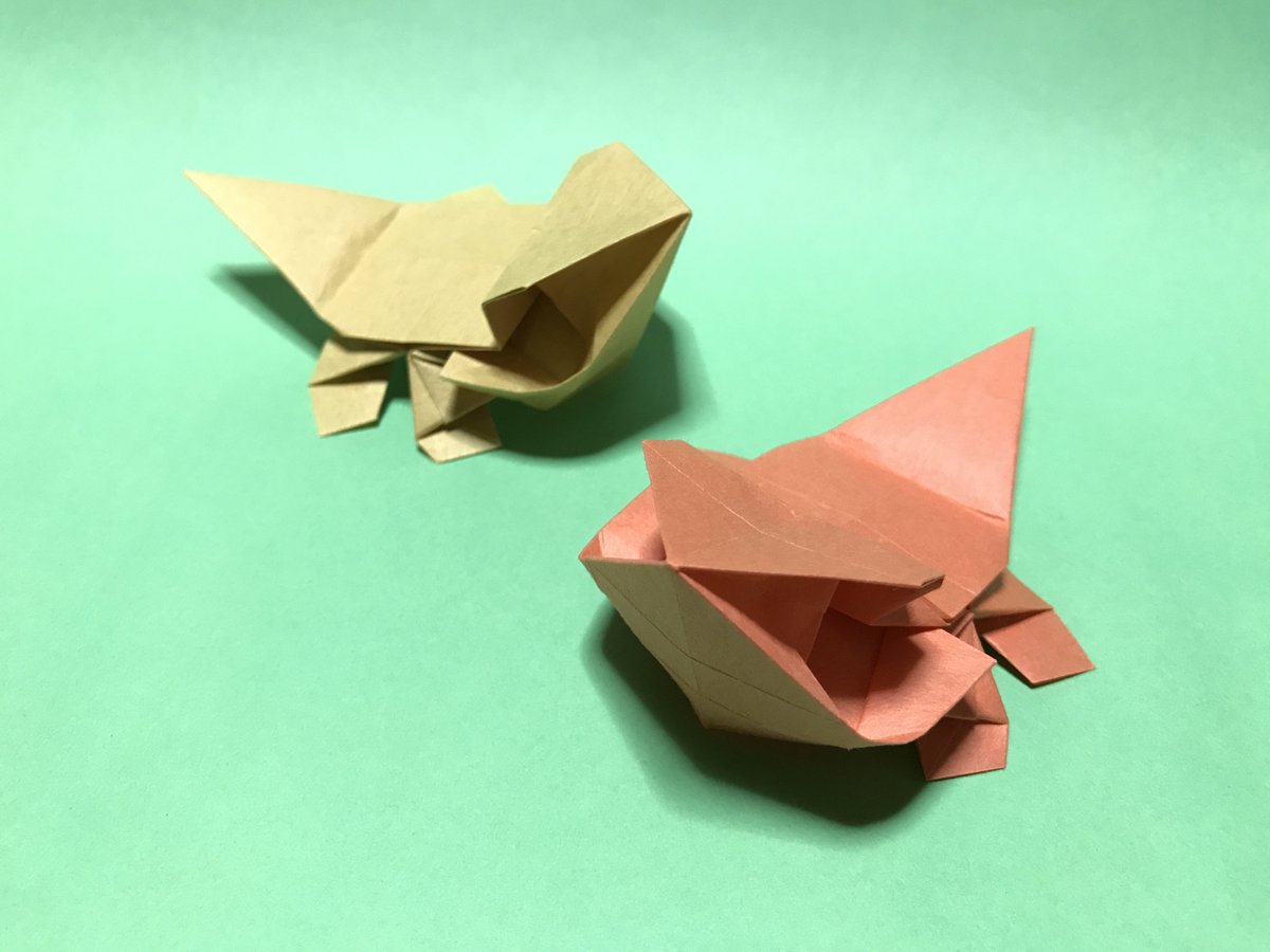 まつもとかずや 折り紙 折り紙作品 Origami フトアゴヒゲトカゲ 改良 ちびおりシリーズ Chibiori Series P Vitticeps T Co Qmugs9lcyq Twitter