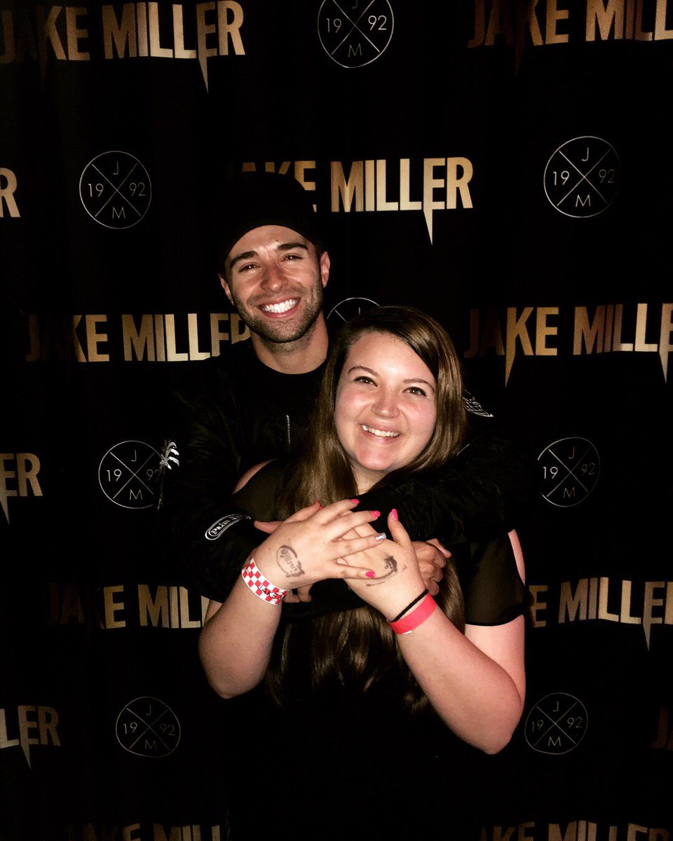megmaramiller's tweet photo. Missing Jake so much today and can’t believe it’s been almost 2 weeks since I’ve seen him #HitAndRunTour
✨💕5-26-18 & 5-27-18💕✨ https://t.co/Ecj9pw9yM3