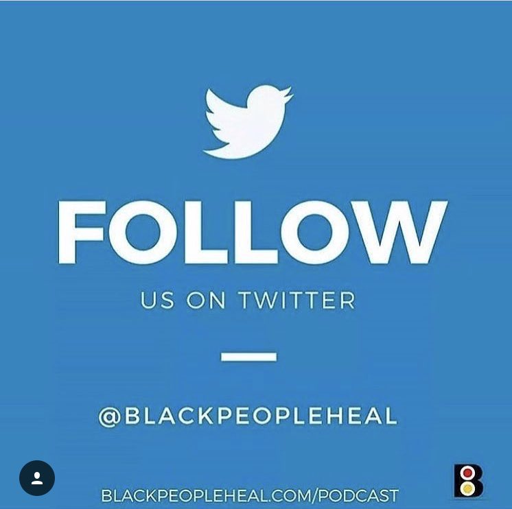 BlackPeopleHeal's tweet photo. Tell your friends to follow us on Twitter!
This Wed. at 9:00pm EST we will be live tweeting our latest podcast episode hosted by @ashatarry featuring @mskittyrose1 discussing Black Creativity.
#blackpeoplehealpodcast #mondaymotivation #kittyrose #twitter #twitterchat #livetweet https://t.co/OSr7P5vXD1