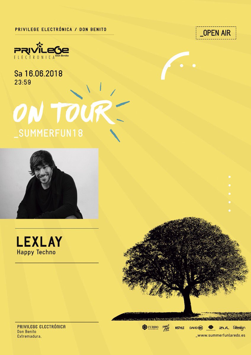 SummerFunLaredo's tweet image. 16/06/2018 - SummerFun On Tour at @privilegedonben con @LexlayMusic