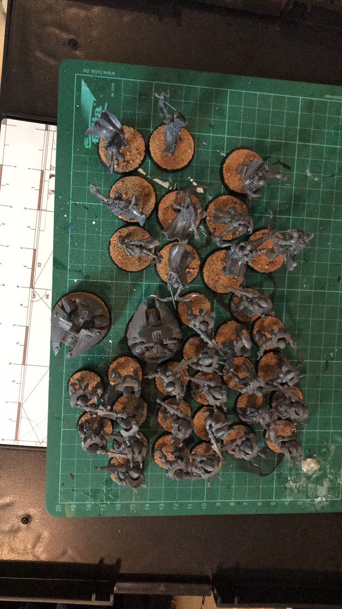 Next Weekend is Hobbyweekend with some of the BK-Crew, so today some pre-work #ageofsigmar #bkclub