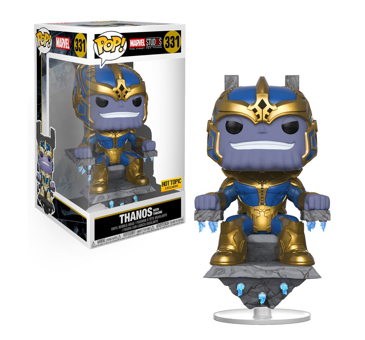 RT &amp; follow <a href="/OriginalFunko/">Funko</a> for a chance to WIN a <a href="/HotTopic/">Hot Topic</a> Exclusive Thanos with Throne Pop!