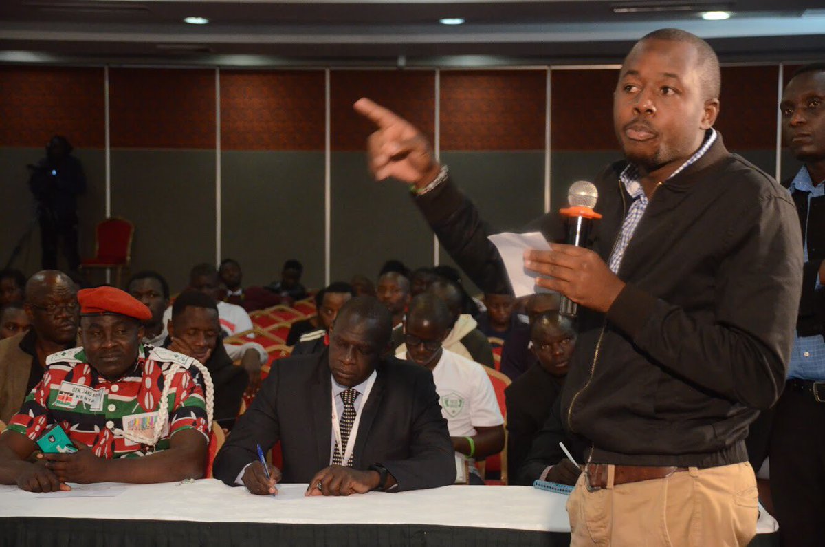 koilavictor's tweet photo. It was one of a kind symposium organised by @jaza_stadi @CarolRadull to talk matters pertaining kenyan 🇰🇪football. #KEFOS2018 #JazaStadi https://t.co/h3i1PcBx4R