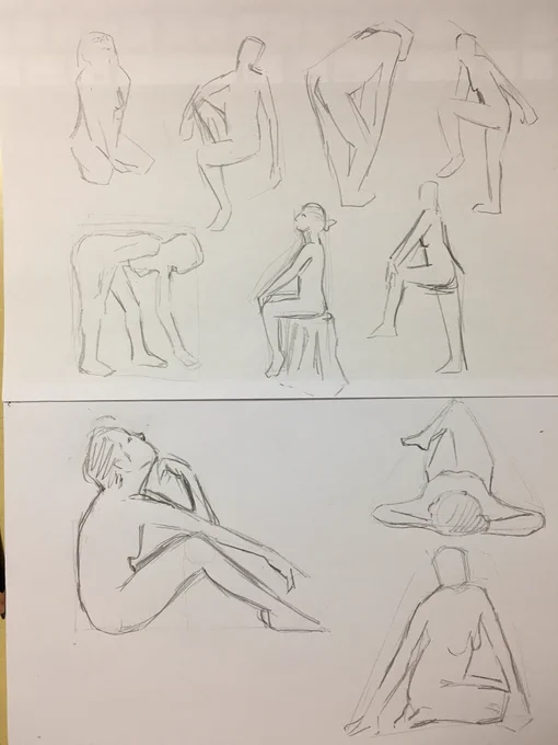 #15min30days 日に日に描けなくなってるような… 