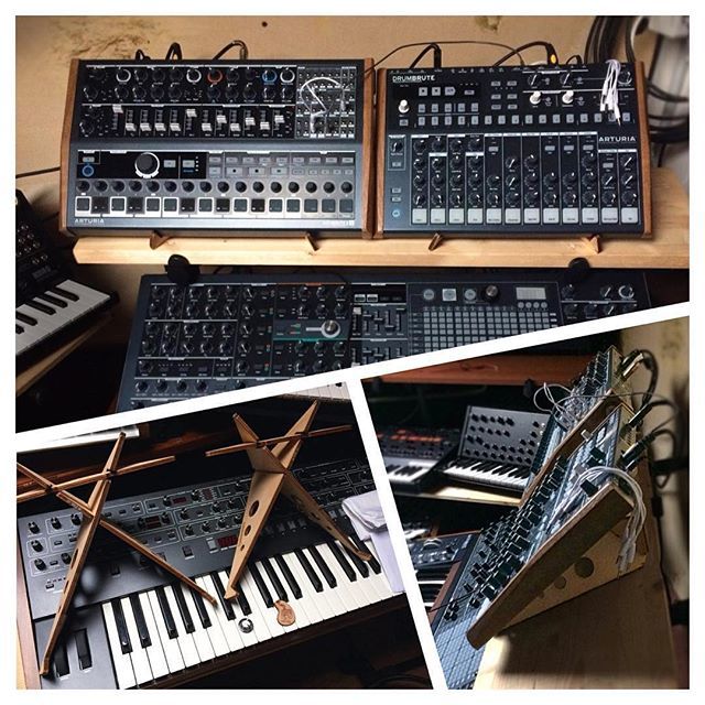 synthstand's tweet photo. SPIKE XL stands and @arturia_official machines MiniBrute and DrumBrute.
Photos by Josef K
• • •
https://t.co/UrBhuJfKMy https://t.co/pCB9S2wtkl https://t.co/XciJQbcqvo