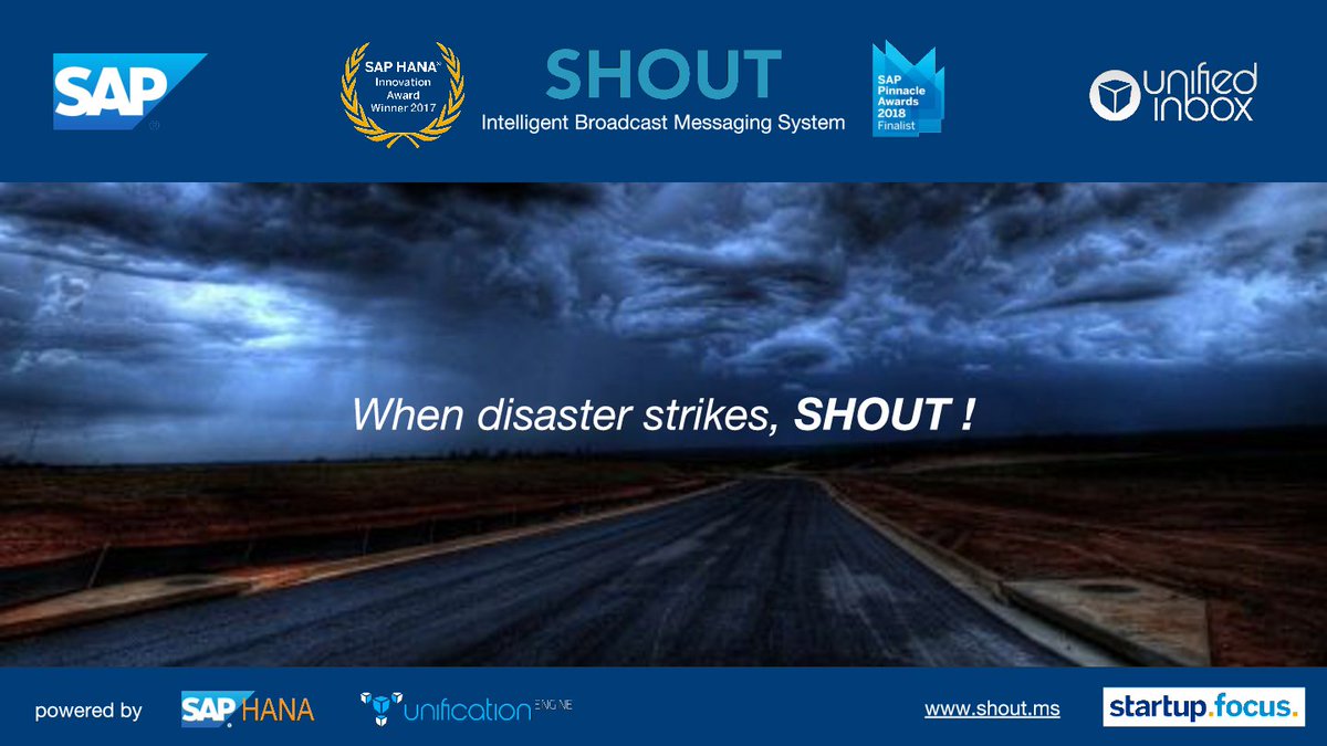 uibglobal's tweet photo. UIB is a 2018 #SAP #PinnacleAwards finalist for our @UnificationEng-, @sapcp-, and #SAPHANA- (@SAPInMemory) powered intelligent broadcast messaging system, https://t.co/bbDt18X9i0 - https://t.co/nMMnkURHIa! 📢 #Woo #SAPPartnerSummit  #SAPPHIRENOW2018 #SAPPHIRENOW #SAPPHIRE https://t.co/sMkD0D1Cxy