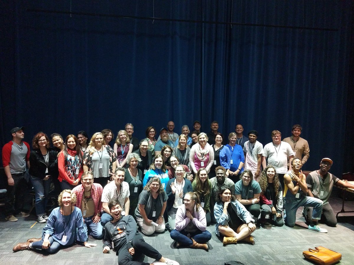 KenCenACTF's tweet photo. More pictures of our playwrights on the last day of @kencen Summer Playwriting Intensive!

#kcactf #americancollegetheaterfestival #saycheese https://t.co/wYTIK16wZn