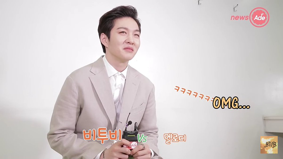 Changsub picked BTOB over Melody without hesitation.