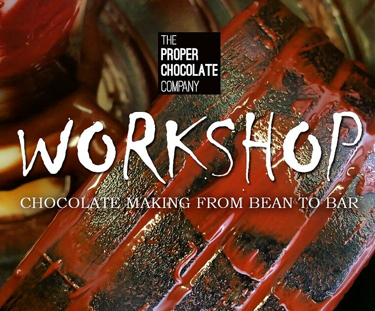 Proper_Choc's tweet photo. Demystify how chocolate made! Join us for an in-depth workshop on chocolate making from bean to bar on June 30th at #Honest2GoodnessMarket @brid_h2g in Glasnevin. Tickets at: https://t.co/rZq7vqjUSR https://t.co/zQCPTwvcmI