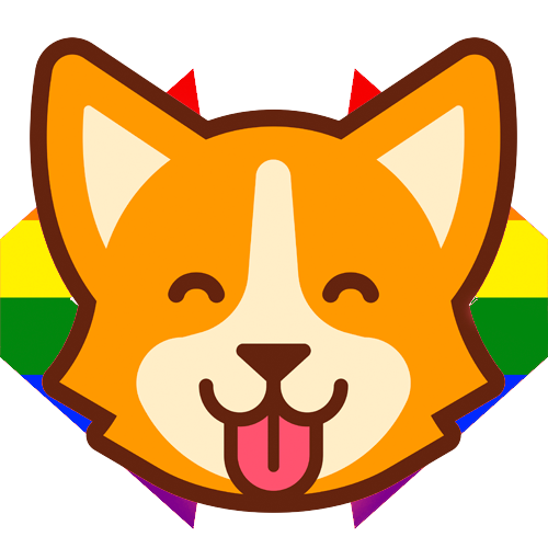 codecorgi's tweet photo. Trying out a new logo for #Pride2018  https://t.co/4PSXKUBxSt https://t.co/BIeWeFuTFG