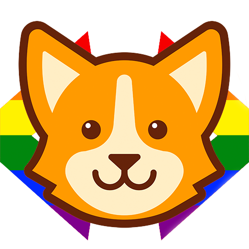 codecorgi's tweet photo. Trying out a new logo for #Pride2018  https://t.co/4PSXKUBxSt https://t.co/BIeWeFuTFG