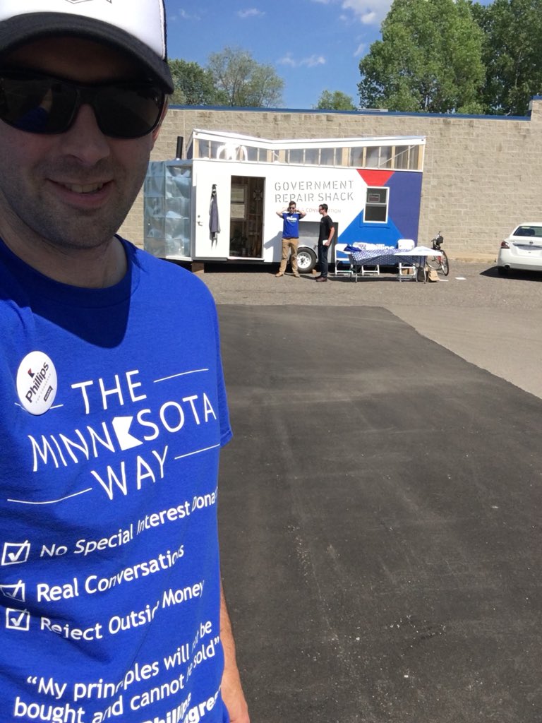 loganlife14's tweet photo. Boys and I checked out the Government Repair Shack in Brooklyn Park. Got ALL THE swag!! #startemyoung #theminnesotaway #flipthe3rd #DeanTeam #mn03 https://t.co/dpUeLwPWzG