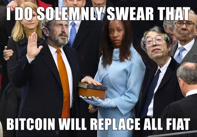John McAfee tweet media