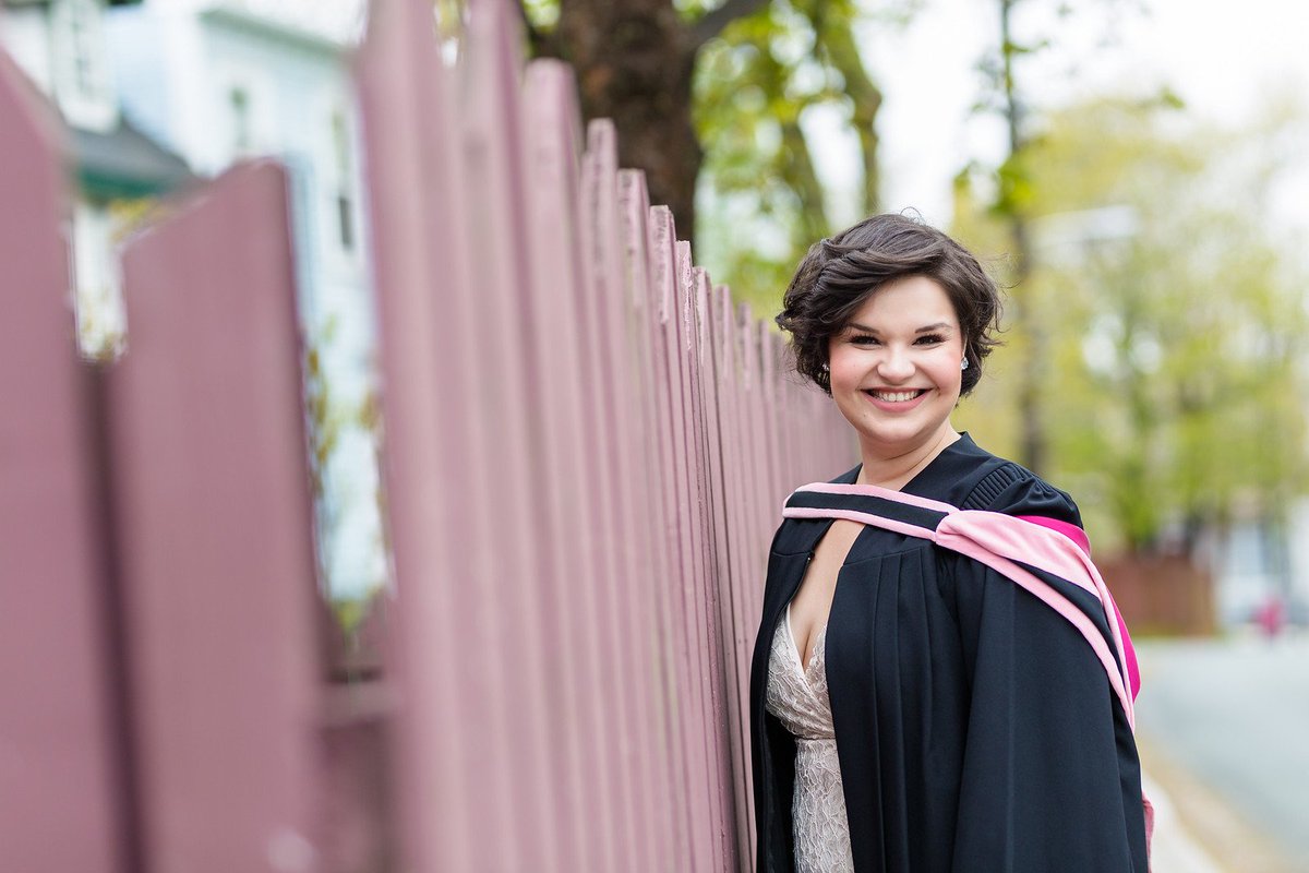 proud to be a graduate of <a href="/musicatmemorial/">Music At Memorial</a> <a href="/MemorialU/">Memorial University</a> with my Masters in vocal performance and pedagogy! grateful for our amazing faculty <a href="/janeleibel/">Jane Leibel</a> @musicschooldean <a href="/lcstjohns/">Caroline Schiller</a>  #MUNgrad18 photos by <a href="/amydonovanphoto/">Amy Donovan</a>